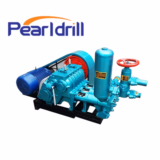 Frequency Conversion High Pressure Grouting Machine Horizontal Triplex 320 Piston Reciprocating Grouting Pump